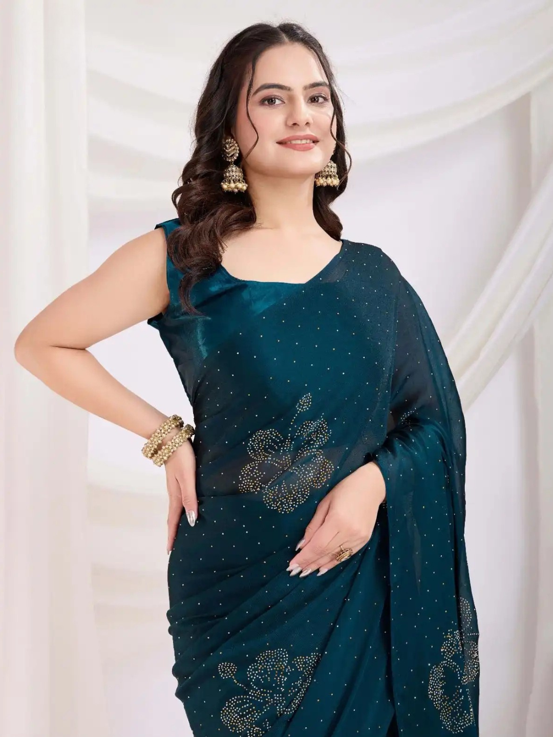 New Tamana Party Wear Ready to Wear Saree